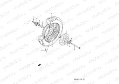 31 - FRONT WHEEL