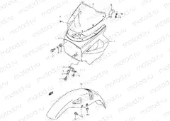 31 - HEADLAMP HOUSING - FRONT FENDER