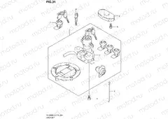 31 - LOCK SET (FOR PANNIR CASE)