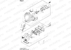 31 - REAR COMBINATION LAMP (WITHOUT REAR SIDE REFLECTOR)