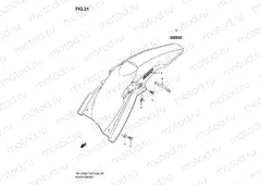 31 - REAR FENDER