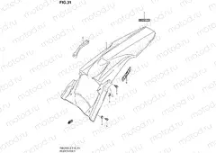 31 - REAR FENDER
