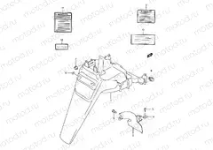 31 - REAR FENDER / LABEL
