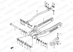 31 - REAR SWINGING ARM (MODEL D)