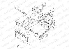 31 - REAR SWINGING ARM (MODEL K/L)