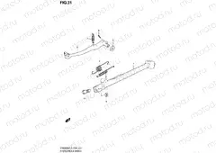 31 - STAND/REAR BRAKE