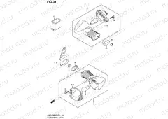 31 - TURN SIGNAL LAMP (DR-Z400EK5/K6/K7/K9 E24)