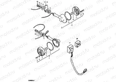 31 - TURN SIGNAL LAMP (MODEL T : E21)