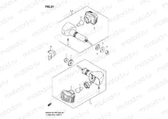 31 - TURNSIGNAL LAMP (GS500FH P03, P28, P33, P95)