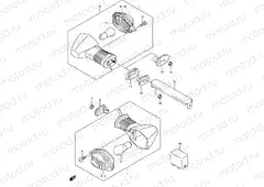 31 - TURNSIGNAL LAMP (SV1000S/S1/S2)