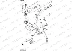 31 - WIRING HARNESS (GS125ESX/UX/ESY/UY/SUY,GS125SUK1 P91)