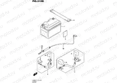 310D - BATTERY (UH200L5 P53)