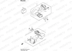31A - TURN SIGNAL LAMP (MODEL K2/K3)