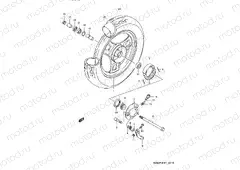 31B - FRONT WHEEL (MODEL M E06,P09,E94)