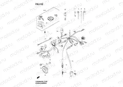 31B - WIRING HARNESS (GS500FK4/K5/K6/FUK4/FUK5/FUK6)
