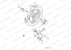 31D - FRONT WHEEL (MODEL R P09,E94)