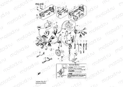 31D - WIRING HARNESS (MODEL K6 E24,IMOBI)