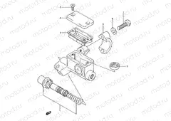 32 - FRONT MASTER CYLINDER (MODEL G/H/J)