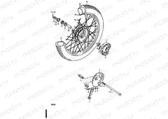 32 - FRONT WHEEL