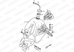 32 - FUEL TANK (MODEL V/W)