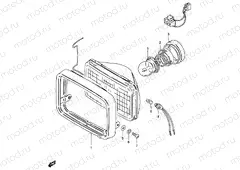 32 - HEADLAMP (E34)