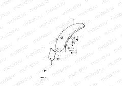 32 - REAR FENDER