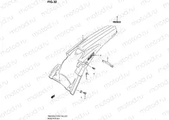 32 - REAR FENDER