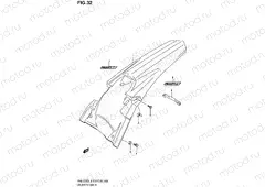 32 - REAR FENDER
