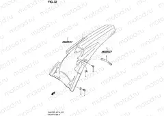 32 - REAR FENDER