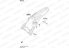 32 - REAR FENDER