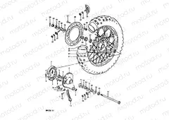 32 - REAR WHEEL
