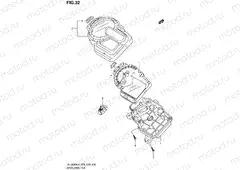 32 - SPEEDOMETER (DL1000AL4 E33)