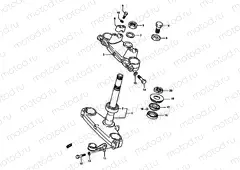 32 - STEERING STEM (MODEL G/H)
