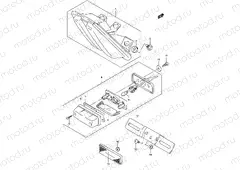 32 - TAIL LAMP (SV1000SK3/SK4/S1K3/S1K4/S2K3/S2K4)