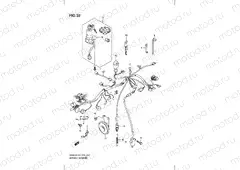 32 - WIRING HARNESS (GS500H)
