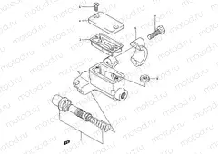 32A - FRONT MASTER CYLINDER (MODEL K/L/M/N/P/R/S)