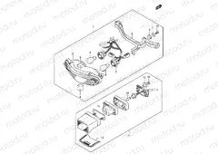 32A - TAIL LAMP (MODEL K4/K5/K6)