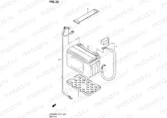 33 - BATTERY (GSX650FL2 E24)