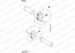 33 - HANDLE SWITCH (MODEL K5/K6)