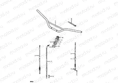 33 - HANDLEBAR - CONTROL CABLE