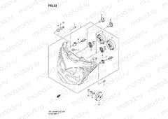 33 - HEADLAMP (GSF1250SK7/SK8/SK9/SL0/SAK7/SAK8/SAK9/SAZK9/SAL0)