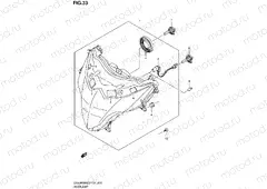 33 - HEADLAMP (GSX-R1000L2 E21)