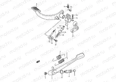 33 - PROP STAND - REAR BRAKE
