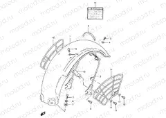 33 - REAR FENDER