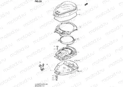 33 - SPEEDOMETER (VL1500BTL3 E24)