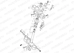 33 - STEERING STEM (MODEL K/L)