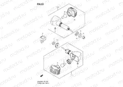 33 - TURNSIGNAL LAMP (GS500FH P02, P19, P24, P54, GS500FM P19)
