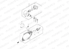 33 - TURNSIGNAL LAMP (MODEL K4)