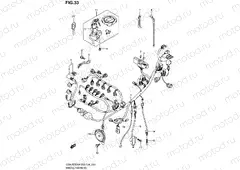 33 - WIRING HARNESS (GSX-R750K4/K5)