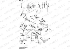 33 - WIRING HARNESS (MODEL Y/K1)